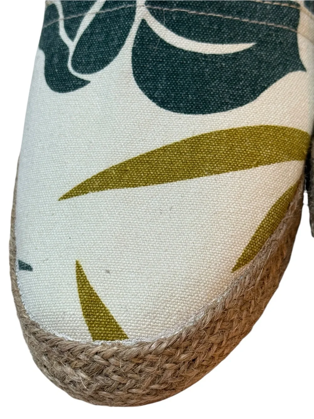 Tommy Bahama Summer Vacation Canvas Espadrilles Women’s Size 11 Slip On Shoes